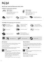 Preview for 62 page of Rexel Momentum M510 Instruction Manual