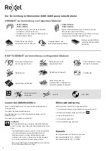 Предварительный просмотр 10 страницы Rexel Momentum X308 Instruction Manual