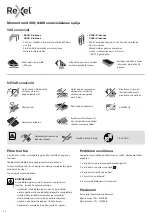 Preview for 54 page of Rexel Momentum X308 Instruction Manual