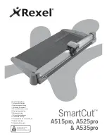 Preview for 1 page of Rexel SmartCut A515pro Instruction Manual