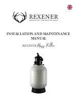 REXENER Mass Filter Installation And Maintenance Manual preview