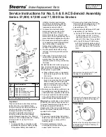 Rexnord Industries Stearns 57,000 Series Service Instructions preview