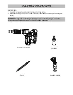 Preview for 3 page of REXON DH410R Instruction Manual