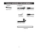 Предварительный просмотр 8 страницы REXON M2507R Instruction Manual