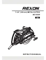 REXON MC1850R Instruction Manual preview