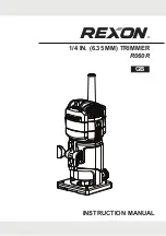 REXON R060R Instruction Manual preview