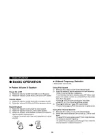 Preview for 20 page of REXON RHP-500 Com Operation Manual