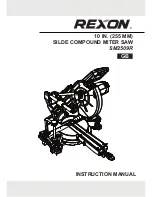 Предварительный просмотр 1 страницы REXON SM2509R Instruction Manual