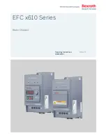 REXROTH EFC x610 Series Operating Instructions Manual preview