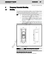 Preview for 31 page of REXROTH Fv Series Instruction Manual