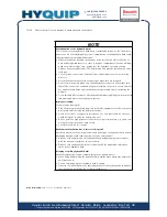 Предварительный просмотр 14 страницы REXROTH HyQuip 63 Series Instruction Manual