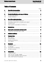 Preview for 3 page of REXROTH IndraControl VAM 15.1 Operating Instructions Manual