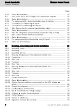 Preview for 4 page of REXROTH IndraControl VAM 15.1 Operating Instructions Manual