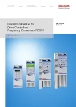 REXROTH IndraDrive Fc FCS01 Operating Instructions Manual предпросмотр