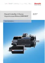 Предварительный просмотр 1 страницы REXROTH IndraDyn A Series Project Planning Manual