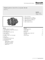 Предварительный просмотр 1 страницы REXROTH MCR-C Manual