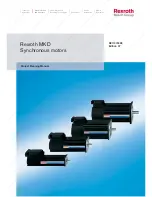 Предварительный просмотр 3 страницы REXROTH MKD025A-144 Manual