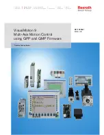 REXROTH VisualMotion 9 Troubleshooting Manual preview