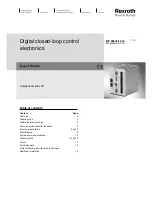 REXROTH VT-HACD-3-2 Series Manual предпросмотр