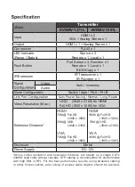 Предварительный просмотр 5 страницы Rextron EVBMV-1371L User Manual