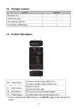 Preview for 3 page of Rextron PreZen ViU WFVM-101 User Manual