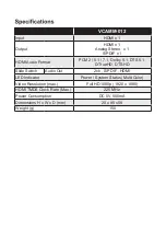 Предварительный просмотр 6 страницы Rextron VCAMM-012 User Manual