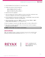 Preview for 10 page of Reyax RYWB116 User Manual