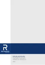 Предварительный просмотр 86 страницы REYNAERS 062.8620 Installer Manual