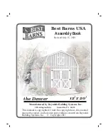 Preview for 1 page of Reynolds Building Systems Best Barns Denver Assembly Book