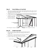 Preview for 9 page of Reynolds Building Systems Best Barns Elm R Assembly Book