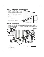 Preview for 14 page of Reynolds Building Systems BEST BARNS Northwood Deluxe Assembly Book