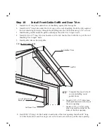 Предварительный просмотр 16 страницы Reynolds Building Systems Best Barns USA North Dakota Assembly Book