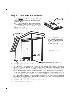 Предварительный просмотр 10 страницы Reynolds Building Systems EZ up Sheds Ashbury Assembly Book