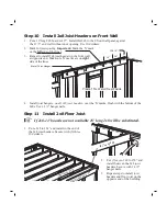 Preview for 13 page of Reynolds Building Systems Pinewood Assembly Book