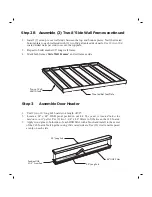 Preview for 5 page of Reynolds Building Systems Roanoke Assembly Book