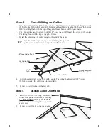 Preview for 6 page of Reynolds Building Systems the Belmont-R Assembly Instructions Manual