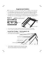 Preview for 19 page of Reynolds Building Systems the Belmont-R Assembly Instructions Manual