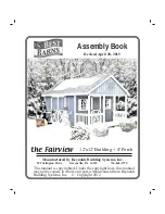 Предварительный просмотр 1 страницы Reynolds Building Systems the Fairview Assembly Book