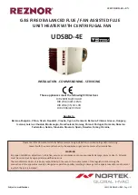 Reznor UDSBD-4E Installation, Commissioning, Servicing предпросмотр