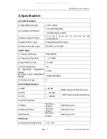 Preview for 7 page of RF Electronics RF-T860/24 Installation & Operation Manual