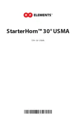 RF Elements StarterHorn 30 USMA Manual предпросмотр