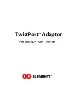 RF Elements TwistPort Series Manual preview