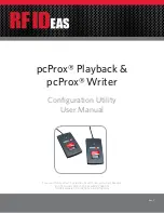 RF IDeas pcProx Playback User Manual предпросмотр