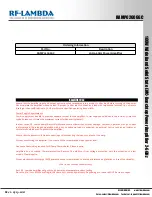 Preview for 3 page of RF-Lambda RAMP02G06GC Manual