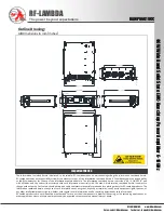 Предварительный просмотр 6 страницы RF-Lambda RAMP06G18GC Manual