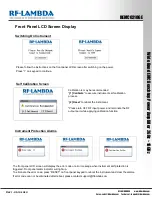 Preview for 5 page of RF-Lambda REMC0218GE Manual