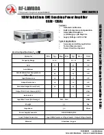 Preview for 1 page of RF-Lambda REMC06G12GD Manual