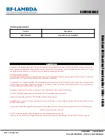 Preview for 3 page of RF-Lambda REMC18G40GC User Manual
