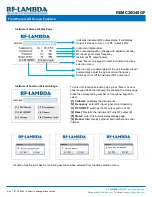 Предварительный просмотр 5 страницы RF-Lambda REMC26G40GF Manual