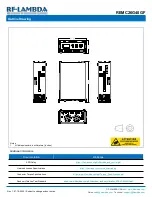 Предварительный просмотр 7 страницы RF-Lambda REMC26G40GF Manual